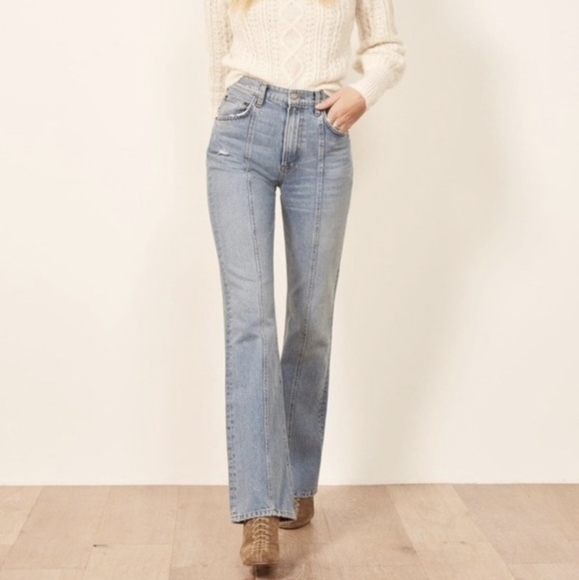 Reformation Denim - Reformation Kate seam jeans